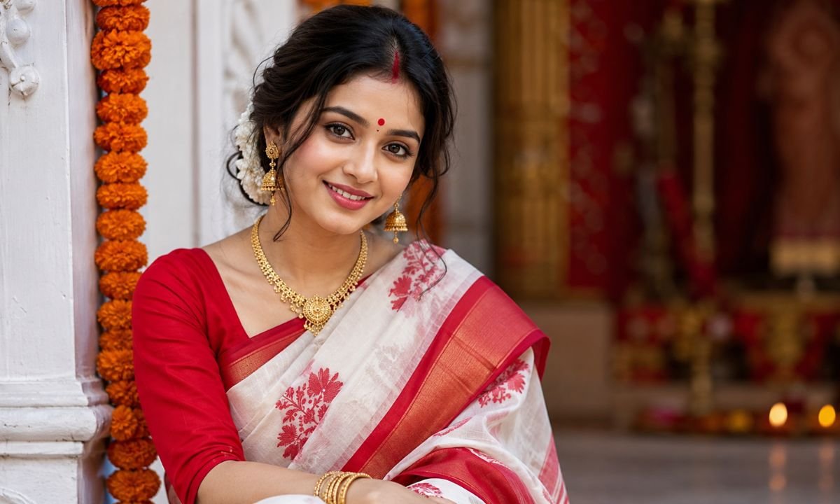 Saree Captions