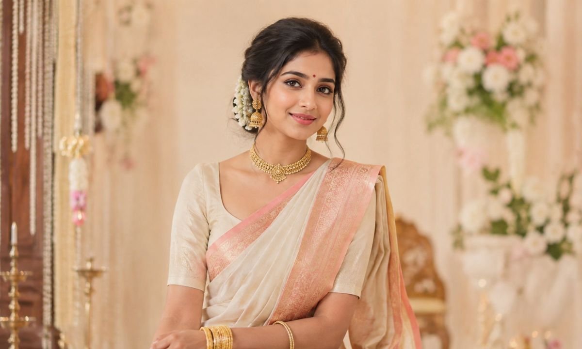 Saree Captions
