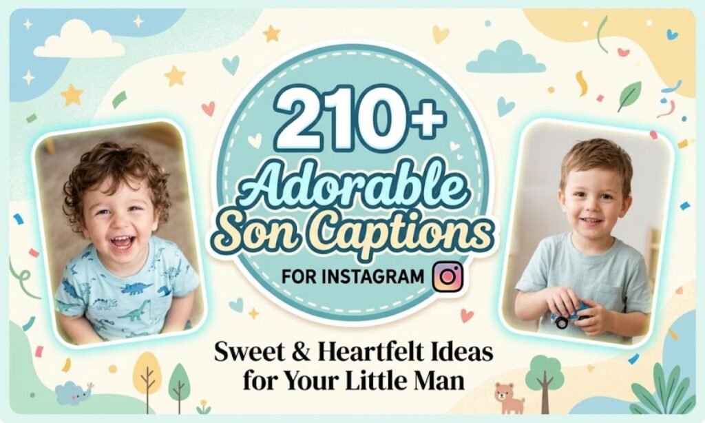 210+ Adorable Son Captions for Instagram