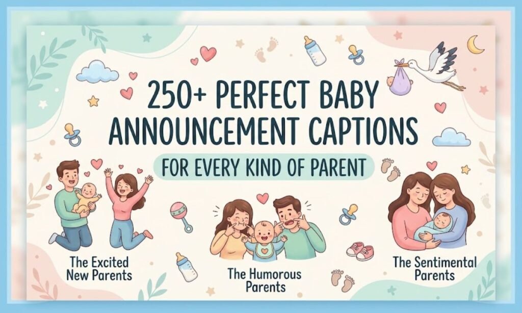 Baby Announcement Captions