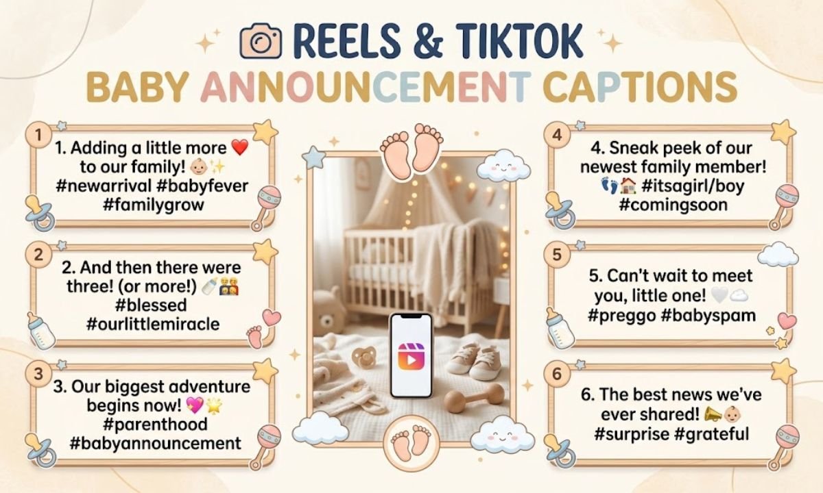 Baby Announcement Captions