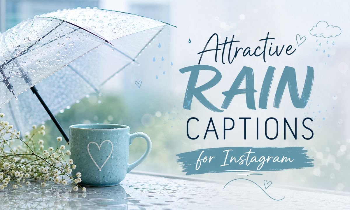 210+ Rain Captions for Instagram